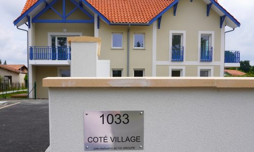 Côté village, 2025,12 logements, JL Architectes