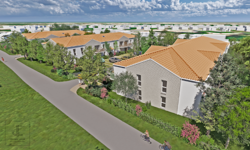 La Tremblade, 2025,57 logements, JL Architectes